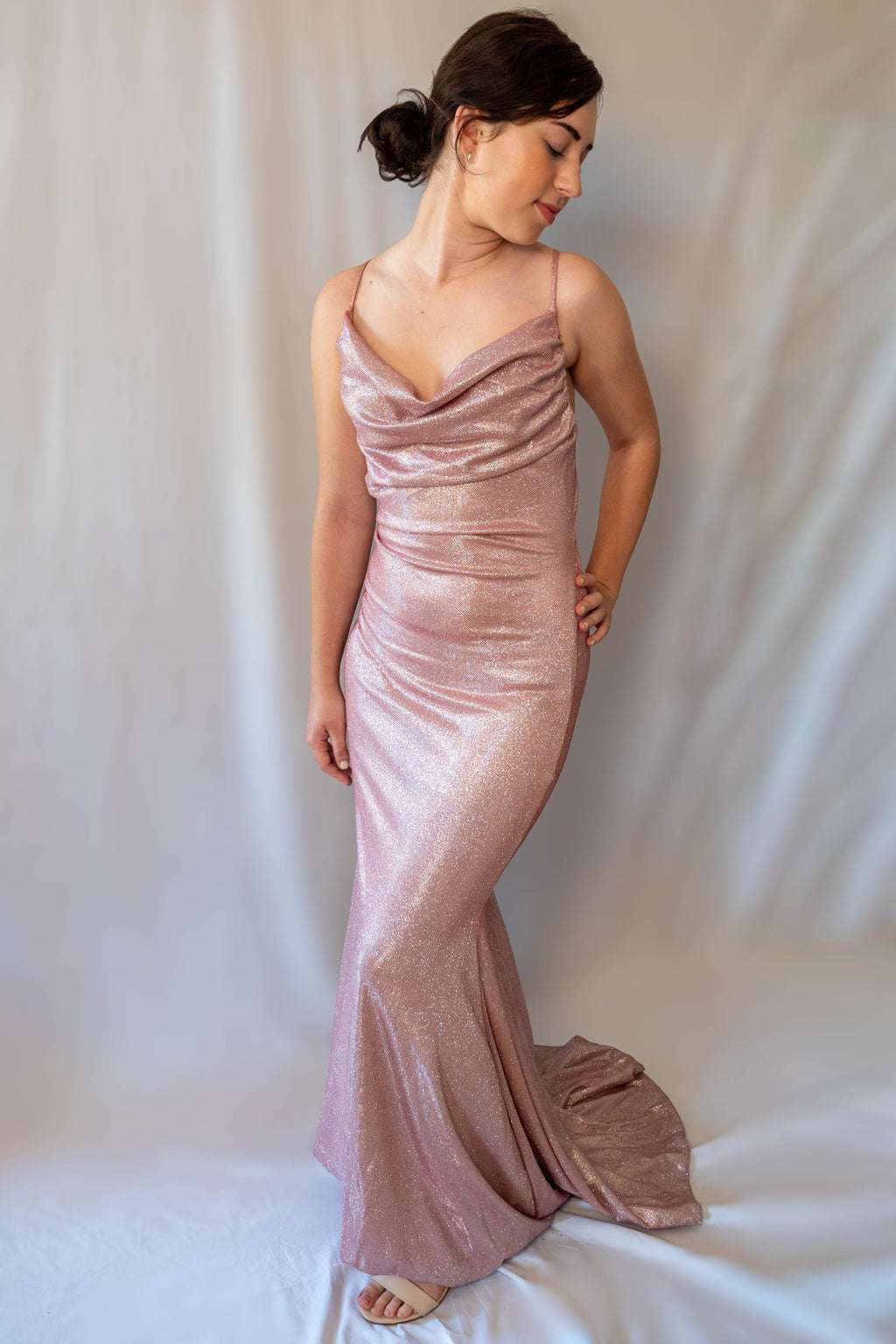 TPC - Lumina cowl neck gown