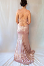 TPC - Lumina cowl neck gown